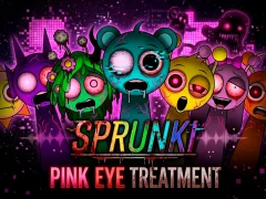 Leikur Sprunki: Pink Eye Treatment á netinu