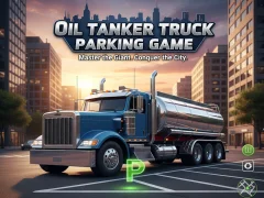 Leikur Oil Tanker Truck Parking Game á netinu