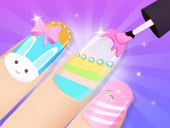 Leikur Girls Fun Nail Salon á netinu