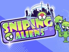 Leikur Sniping aliens á netinu