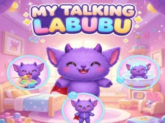 Leikur My Talking Labubu á netinu