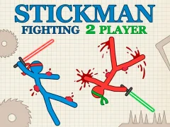 Leikur Stickman Fighting 2 Player á netinu
