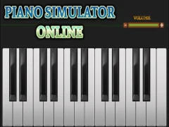 Leikur Piano simulator online á netinu