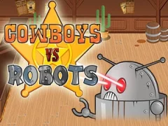 Leikur Cowboys vs Robots á netinu