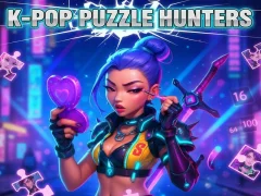 Leikur K-Pop Puzzle Hunters á netinu