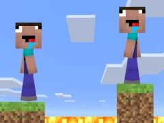 Leikur Monster School Parkour Challenge á netinu