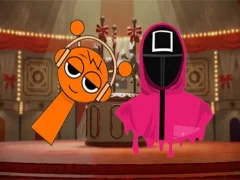Leikur Squid Sprunki Mingle Game 2 á netinu