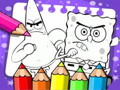 Leikur Sponge Bob Coloring Book á netinu