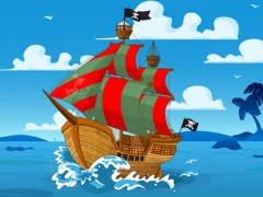 Leikur Pirate Ships Hidden á netinu