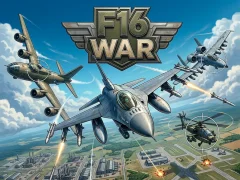 Leikur F16 War á netinu