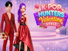 Leikur K Pop Hunters Valentine Style á netinu