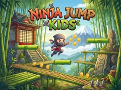 Leikur Ninja Jump Kids á netinu