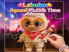 Leikur Labubu Jigsaw Puzzle Time á netinu