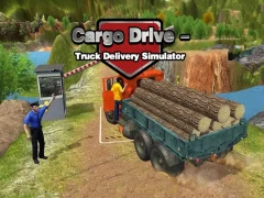 Leikur Cargo drive - Truck Delivery Simulator á netinu