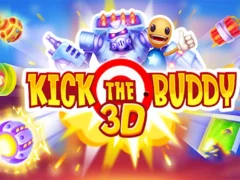 Leikur Kick The Buddy 3D á netinu