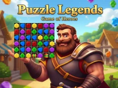 Leikur Puzzle Legends Game of Heroes á netinu