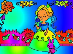 Leikur Coloring Book: Princess Juliet á netinu