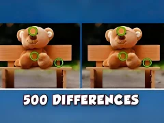 Leikur Find 500 Differences á netinu