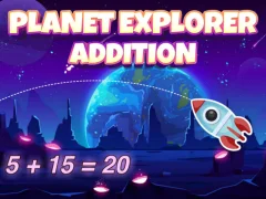 Leikur Planet explorer addition á netinu