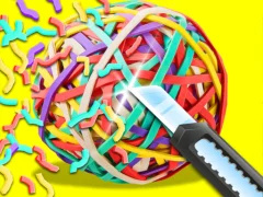 Leikur Rubber Band Cutting á netinu
