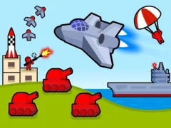 Leikur Bomber Plane: 2D Air Strike á netinu
