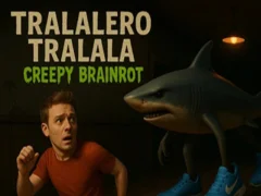Leikur Tralalero Tralala Creepy Brainrot á netinu