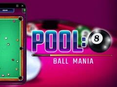 Leikur Pool 8 Ball Mania á netinu