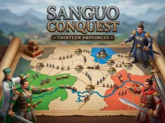 Leikur Sanguo Conquest Thirteen Provinces á netinu