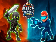 Leikur Merge Heroes Titans á netinu