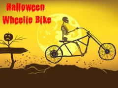 Leikur Halloween Wheelie Bike á netinu