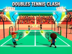 Leikur Doubles Tennis Clash á netinu