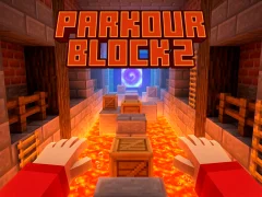 Leikur Parkour Block 2 á netinu
