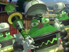 Leikur Jimmy Neutron Backyard Smashball á netinu