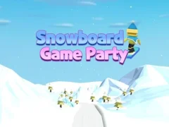 Leikur Snowboard Game Party á netinu