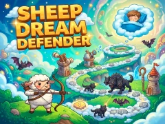 Leikur Sheep Dream Defender á netinu