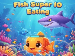 Leikur Fish Super IO Eating á netinu