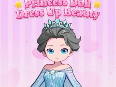 Leikur Princess Doll Dress Up Beauty á netinu