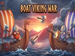 Leikur Boat Viking War á netinu