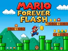 Leikur Mario forever flash á netinu