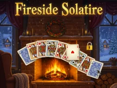 Leikur Fireside Solitaire á netinu