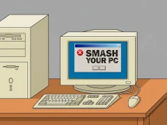 Leikur Smash Your PC á netinu