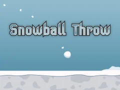 Leikur Snowball Throw á netinu