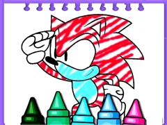 Leikur Sonic Coloring Book á netinu