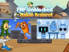 Leikur FNF Unblocked Italian Brainrot á netinu