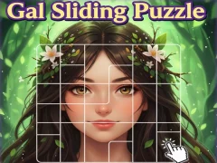 Leikur Gal Sliding Puzzle á netinu
