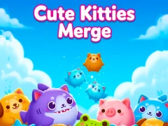 Leikur Cute Kitties Merge á netinu