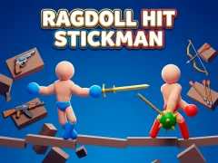 Leikur Ragdoll Hit Stickman á netinu