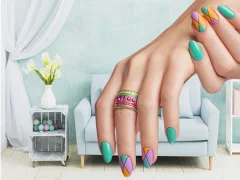 Leikur Nail Art Puzzle á netinu