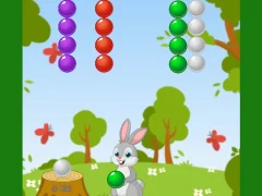 Leikur Rabbit Bubble Shooter á netinu