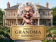 Leikur What's Grandma Hiding á netinu